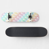 Rainbow-Blätter Skateboard (Horizontal)