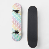 Rainbow-Blätter Skateboard (Vorderseite)