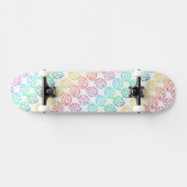 Rainbow-Blätter Skateboard (Horizontal)