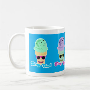 Rainbow Bleibe Coole Cone Pals Kaffeetasse