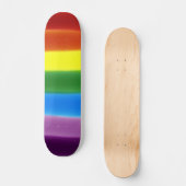 Rainbow-Blendskateboard Skateboard (Vorderseite)