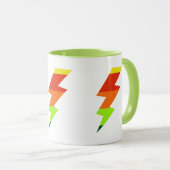 Rainbow-Blitzschlag Tasse (VorderseiteRechts)