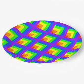 Rainbow Blocks Party Teller - Set 3 (Schrägansicht)