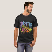 Rainbow Bloom T-Shirt T - Shirt Design (Vorne ganz)