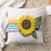 Rainbow Blooming Bright Kissen (Decke)
