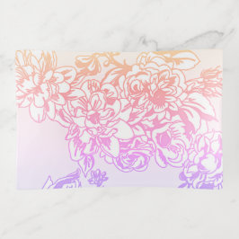 Rainbow Blossoms Trinket Tray Gift Idee für ihr ne Dekoschale