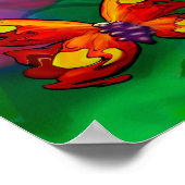 Rainbow Bluebonnets Poster (Ecke)