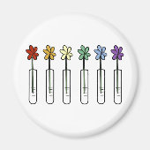 Rainbow Blume and Beaker Scientist Magnet (Vorne)