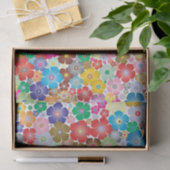 Rainbow-Blume blüht Gewebepapier Seidenpapier (Geschenk)