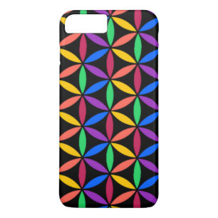 Rainbow-Blume des Lebensmusters Case-Mate iPhone Hülle