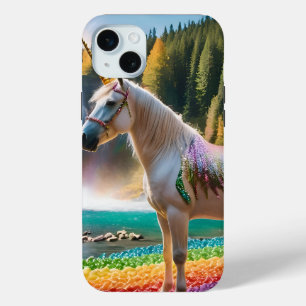 Rainbow Blume Einicorn Grüne Bäume Wasserfall Lake Case-Mate iPhone Hülle