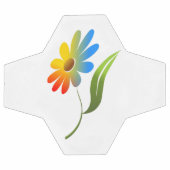 RAINBOW-BLUME FUßBALL (Flach)