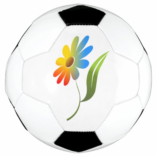 RAINBOW-BLUME FUßBALL (Vorderseite)