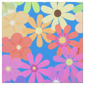 Rainbow Blume Hippie Style Stoff (Nahaufnahme)