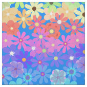 Rainbow Blume Hippie Style Stoff (Muster)
