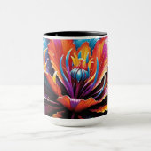 Rainbow Blume Kaffee Tasse (Zentrum)