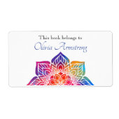 Rainbow Blume Mandala Book (Vorne)