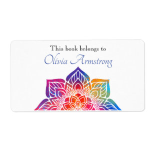 Rainbow Blume Mandala Book