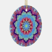 Rainbow Blume Mandala Runde Ornamente (Rechts)