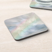 Rainbow Blume Mandala Untersetzer (Linke Seite)