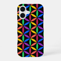 Rainbow Blume of Life Pattern Case-Mate iPhone Ca