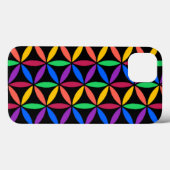 Rainbow Blume of Life Pattern Case-Mate iPhone Ca Case-Mate iPhone Hülle (Rückseite (Horizontal))