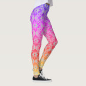 Rainbow Blume Power Leggings (Rechts)