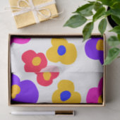 Rainbow Blume Pride Liebe hinzufügen Namenstext lq Seidenpapier (Geschenk)