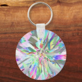 Rainbow-Blume Schlüsselanhänger (Vorderseite)