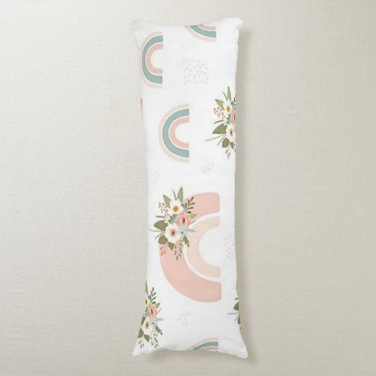Rainbow&Blume Seitenschläferkissen (Vorderseite Vertikal)