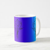 Rainbow-Blume-Tasse Kaffeetasse (VorderseiteRechts)