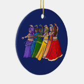 Rainbow Bly Dancer Art Bly Tanz Tanz Keramik Ornament (Rechts)