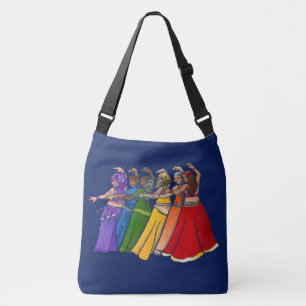 Rainbow Bly Dancer Art Bly Tanz Tanz Tragetaschen Mit Langen Trägern