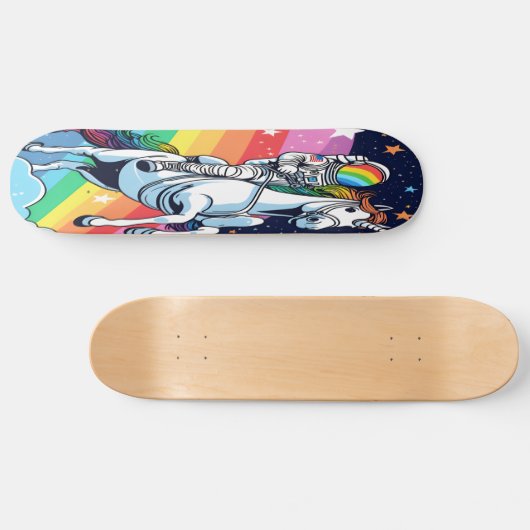 Rainbow Board, Designer Skateboard (Horizontal)