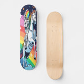 Rainbow Board, Designer Skateboard (Vorderseite)