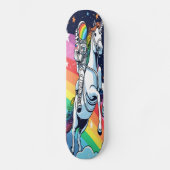 Rainbow Board, Designer Skateboard (Vorderseite)