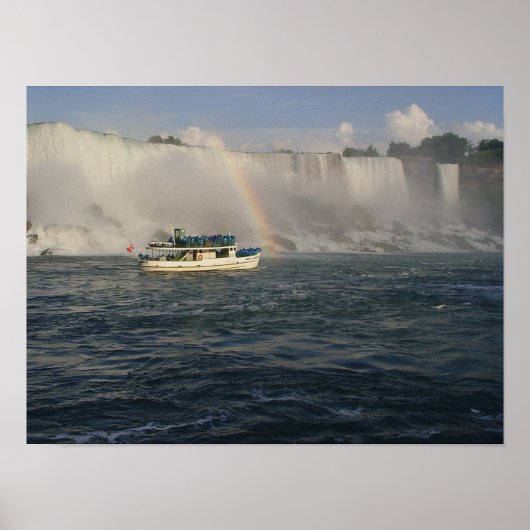 Rainbow Boat Ride American Falls Poster (Vorne)