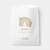 Rainbow Boho Baby Shooter Earth Niedlich Geschenktütchen (Vorderseite)