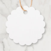 Rainbow-Boho-Babydusche Geschenkanhänger (Rückseite)