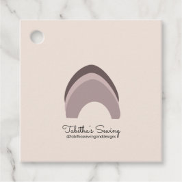 Rainbow Boho Boutique Closing Size Price Hang Tag Geschenkanhänger