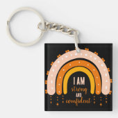 RAINBOW BOHO FARBE SCHWARZ SCHLÜSSELANHÄNGER (Vorderseite)