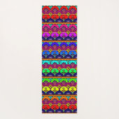 Rainbow Boho Sunrise | Sie anpassen Yogamatte (Rückseite)