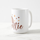 Rainbow Boho Terracotta Auntie Tasse (VorderseiteRechts)