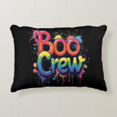 Rainbow BOO CREW Dekokissen (Vorderseite)
