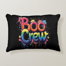 Rainbow BOO CREW Dekokissen