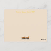 Rainbow Boogie Postkarte (Rückseite)