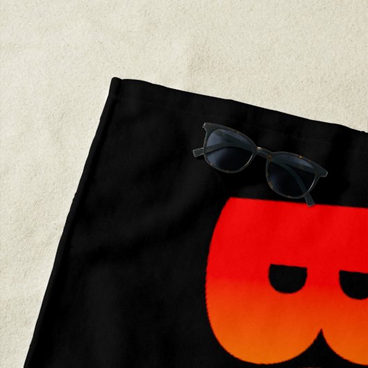 Rainbow Boston Strandtuch (Beispiel)