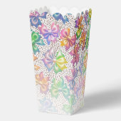 Rainbow Bow Party Geschenkschachtel (Rückseite)