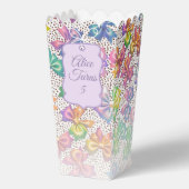 Rainbow Bow Party Geschenkschachtel (Vorderseite)