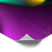 Rainbow Bows Fraktal Poster (Ecke)